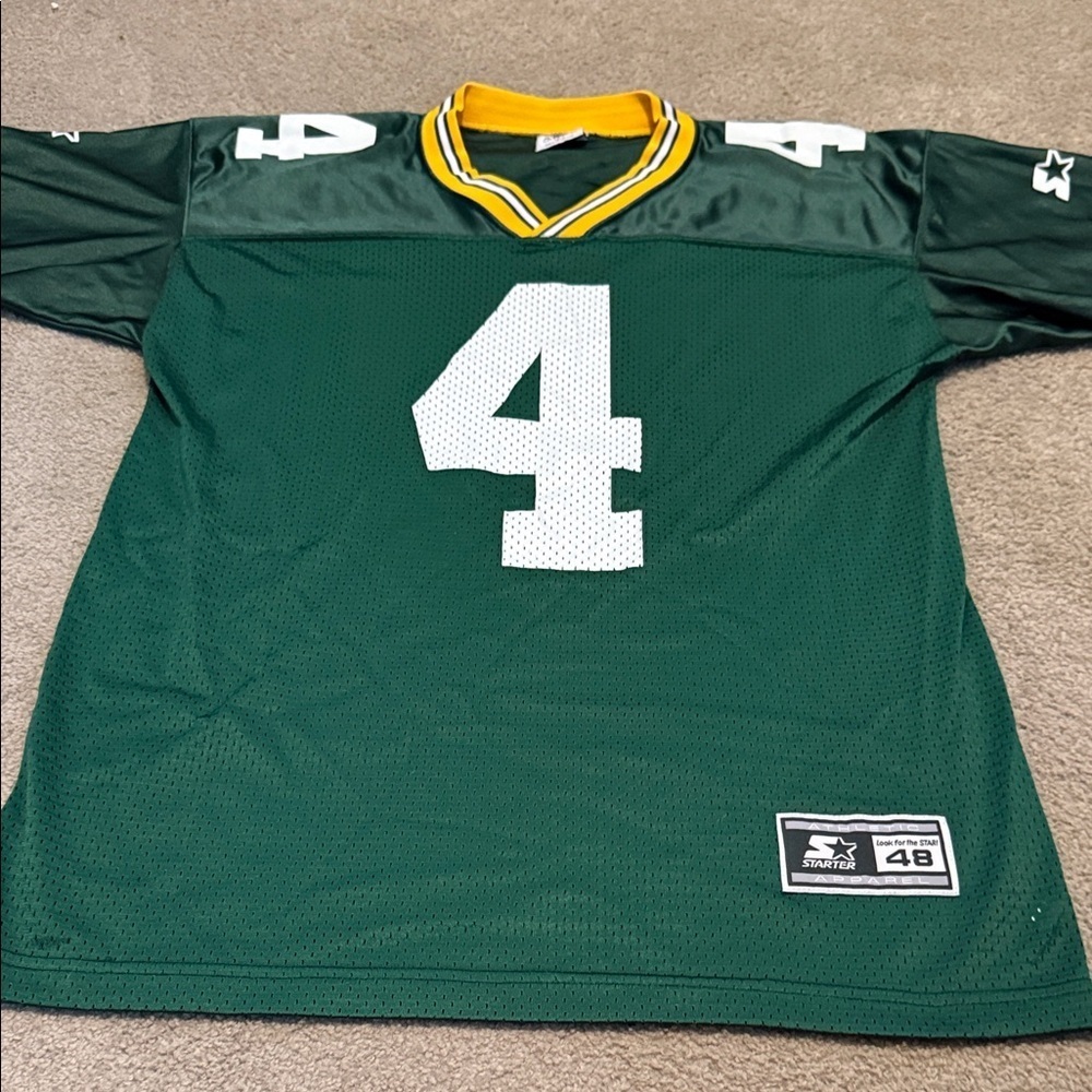 STARTER Green Bay Packers Favre Jersey with Number 4